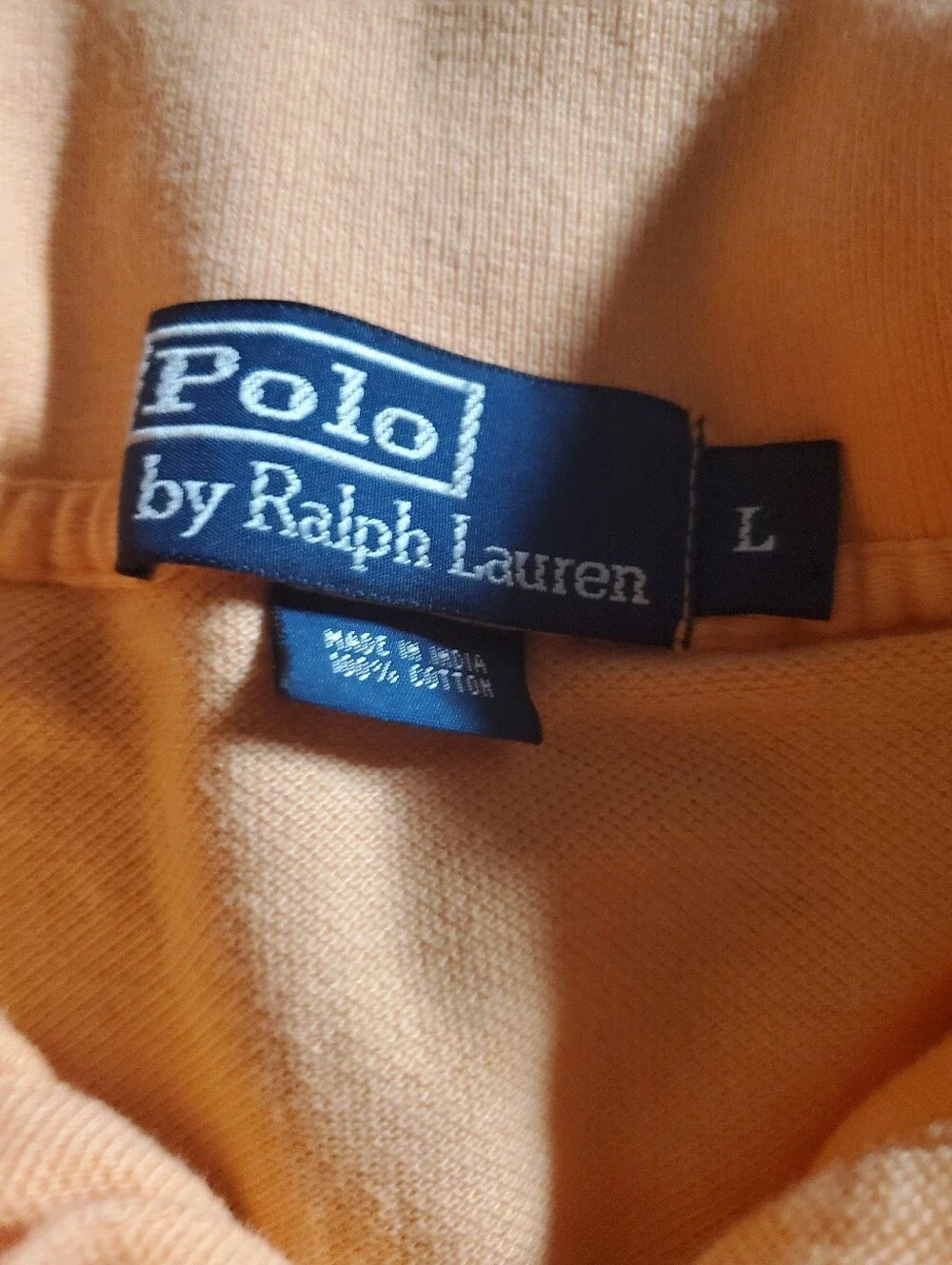 Polo by Ralph Lauren Men's Orange Classic Fit Polo Shirt